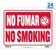 thumbnail image 1 of BAZIC No Fumar Sign 12"x16", Spanish No Smoking Waterproof Indoor Signage, 24-Pack, 1 of 7