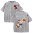 thumbnail image 6 of Fruit of the Spirit Christian Graphic T Shirts for Men Vintage Washed Oversized Tshirt Faith Back Print Religious Short Sleeve Casual Tops for Streetwear Summer, 6 of 6