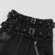 thumbnail image 4 of Gibobby mini faldas de mujer sexy Cosplay Punk Maxi falda gótica Sexy faldas a juego(Negro, XXL), 4 of 5