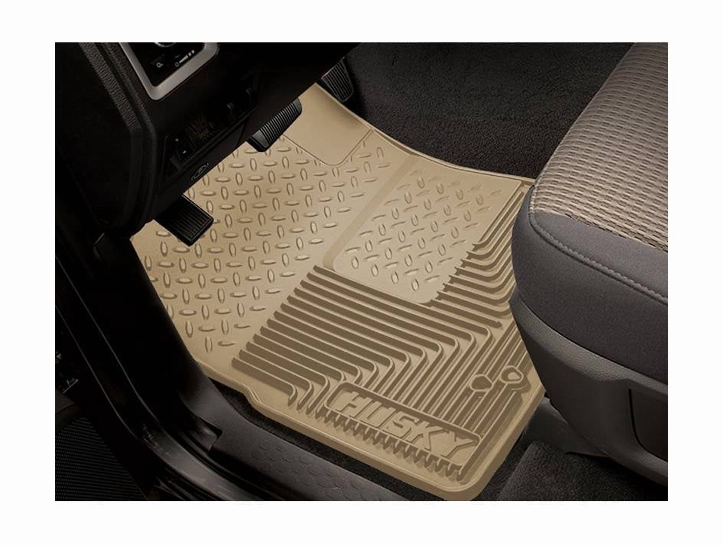 Husky Liners 51051 All-Weather Front Floor Liners 2 Pc Fits Many 1980-2014 Buick, Chevy, Chrysler, Dodge, Ford, Honda Black