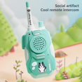 thumbnail image 4 of Kids Walkie Talkies Toys for Boys, Mini Robots Walkies Talkies 2 Pack Birthday Gifts for 3 4 5 6 7 8 Year Old Boys Toys Age 4 5 6 7 8 Camping Outdoor Games, 4 of 6