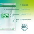 thumbnail image 5 of 50pk Bulk, Smelly Proof Micro Bags - Ultra-Durable, Reusable, BPA-Free, 2" x2", US-Made, 50 Pcs, 5 of 5