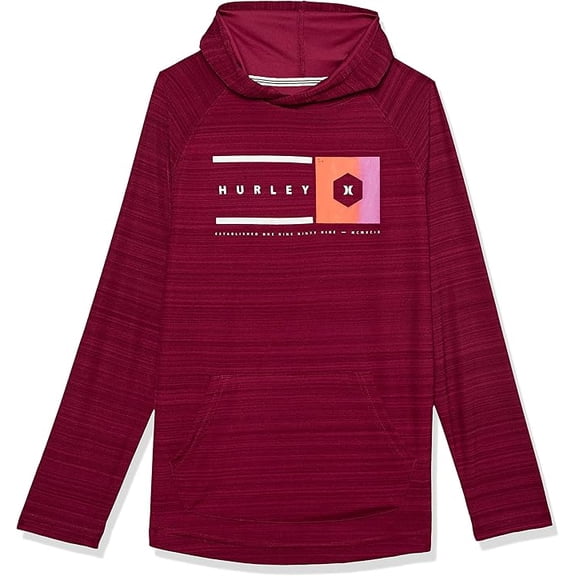 Hurley boys Long Sleeve Hooded T-shirt  SZ 4