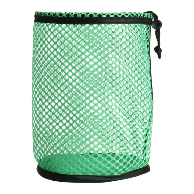 jinwen Golf Ball Storage Bag ,Mesh Net Pouch ,Table Tennis Bag, with Drawstring M