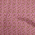 thumbnail image 1 of oneOone Polyester Spandex Pink Fabric Kalamkari Sewing Craft Projects Fabric Prints By Yard 56 Inch Wide, 1 of 5