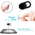 thumbnail image 3 of Webcam Cover Slide, Ultra Thin Laptop Camera Cover Slide Blocker for Computer MacBook Pro iMac PC Tablet Notebook Surface Pro Echo Show Camera Protecting Your Privacy Security, 3 of 6