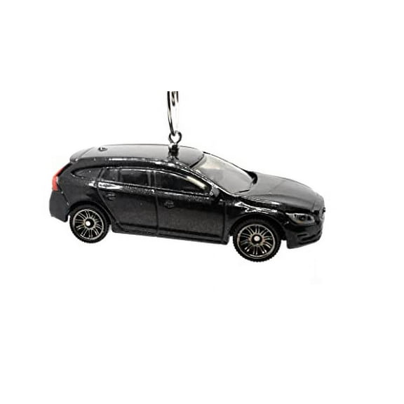 Christmas Ornament for Volvo V60 Black