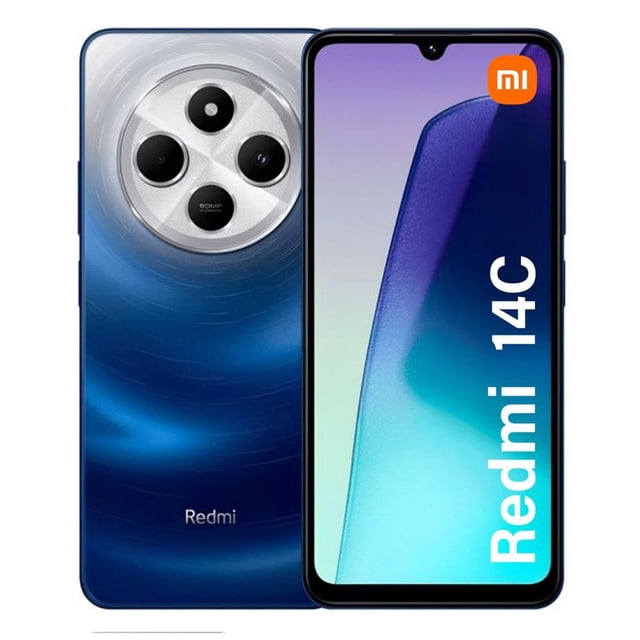 Smartphone Xiaomi Redmi 14C Dual sim 256gb 4ram Starry Blue Nuevo Liberado