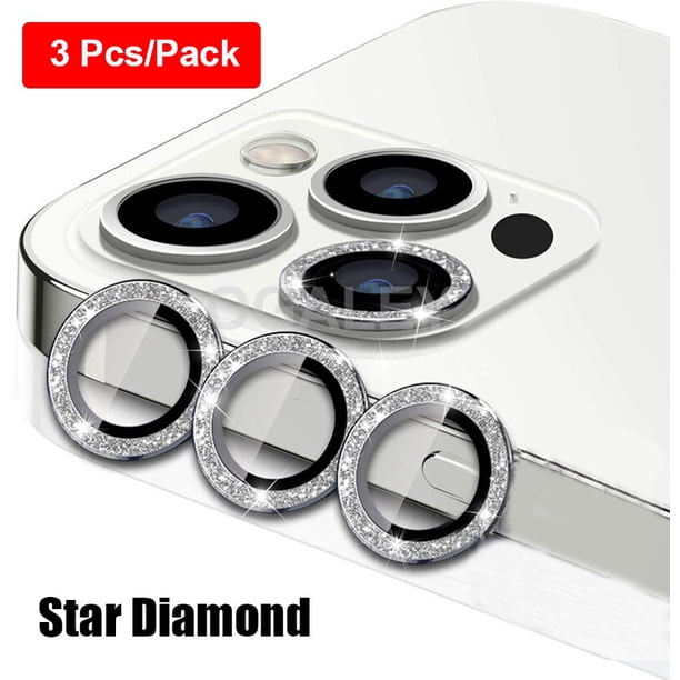 3 uds funda de cámara de diamante para iPhone 14 11 13 Pro Max 12 Pro 14 Plus funda protectora de pantalla de lente para iPhone11 14Pro vidrio templado Tan Jianjun unisex
