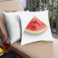 thumbnail image 1 of Ahgly Company Foods Watermelon Outdoor Throw Pillow, 18 inch by 18 inch, 1 of 6