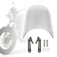 thumbnail image 2 of Windshield WindScreen fit for MOTO GUZZI V7 Classic 2016-2023 V9 Bobber 2018-23 Clear, 2 of 10