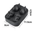 thumbnail image 2 of Skull Ice Trays 2pcs, Reusable Ice Trays - Stackable Ice Trays For Whisky Cocktail Freezer, 2 of 4