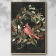 thumbnail image 2 of Christmas Cardinal I - Framed Gallery Wrapped Holiday Canvas - 17 x 25 - Natural Wood Frame, 2 of 8