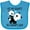 Turquoise, variant on Inktastic My Daddy's 1st Fathers Day Boys Baby Bib