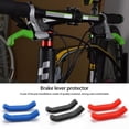 thumbnail image 2 of Toystoory 1 par de manillar de bicicleta de montaña, empuñadura de freno de bicicleta, cubierta de silicona antideslizante, Protector Ciclismo Rojo, 2 of 6