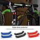 thumbnail image 2 of Wosthever 1 par de manillar de bicicleta de montaña, empuñadura de freno de bicicleta, cubierta de silicona antideslizante, Protector Ciclismo Negro, 2 of 6