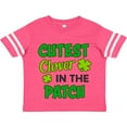 thumbnail image 3 of Inktastic Cutest Clover in the Patch with Four Leaf Clovers Boys or Girls Toddler T-Shirt, 3 of 5