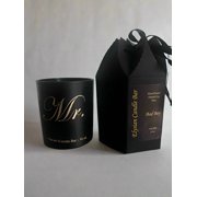 Mr. A Black Jar Candle for Him - Muscular scented candles 14 oz