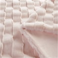 thumbnail image 5 of JERFIT Faux Fur & Velvet Plush Throw Blanket, Ultra Soft Decorative Pink Blanket for Couch, Bed, or Gift, 5 of 6