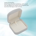 thumbnail image 4 of Velvet Jewelry Gift Box Case, Soft Lining, Plenty Storage Space, Light Gray, for Proposal Engagement, 4 of 8