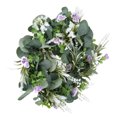 thumbnail image 1 of UPGRATOR Guirnalda Decorativa Artificial Para Puerta Y Pared Con Flores Violetas, 1 of 6