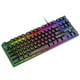 thumbnail image 2 of Teclado con retroiluminación LED con cable PC de 87 teclas Teclados mecánicos iluminados Negro Resistencia a derrames Accesorios para portátiles Regalos para niños Tableta Negro, un solo color Vogacara EL005048-01B, 2 of 2