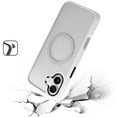 thumbnail image 5 of For Apple iPhone 16 Plus (6.7") Magnetic Protective Hybrid Case with MagSafe Compatible Bumper Shockproof Cover, XPM Phone Case [White], 5 of 7