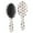 White Christmas Santa-1, variant on White Christmas Gnome Pattern Hair Brush,Girls Detangling Hair Brush,Glide Through Tangles with Ease for Wet & Dry Hair,8.8"X2.8"