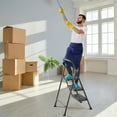thumbnail image 2 of Gianna 3 Step Ladder, Step Stool for Adults,3 Step Ladder Folding Step Stool with Wide Anti-Slip Pedal Ergonomic Design, 2 of 7