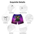 thumbnail image 6 of The Legend of Zelda Mens Swim Trunks Quick Dry Board Shorts with Mesh Lining, Hawaii Beach Shorts Swimwear Bathing Suits, 6 of 7