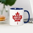 thumbnail image 3 of CafePress - Always Liked Maple Leaves Mug - 11 oz Ceramic Mug - Novelty Coffee Tea Cup, 3 of 4