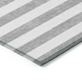 thumbnail image 4 of Addison Rugs Chantille Indoor/Outdoor Transitional Stripes Gray Washable Rectangle Rug, 5' x 7'6", 4 of 6