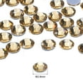 thumbnail image 2 of Uxcell 2880 Pcs Hotfix Rhinestones Flatback Crystal Gems SS10 2.9mm Bright Yellow, 2 of 5