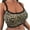 Multicolor, variant on Womens Bra,Summer Plus Size Bra,Womens Bra Camouflage Lace Up Print Seamless Wireless Body Underwear,Multicolor,M