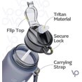 thumbnail image 3 of 32oz Leakproof Bpa Free Drinking Water Bottle For Outdoor Enthusiasts, 3 of 5