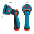 thumbnail image 2 of REDESS Watering Hose Nozzle Sprayer Heavy-Duty Metal 10-Pattern for Garden Lawn, 2 of 6