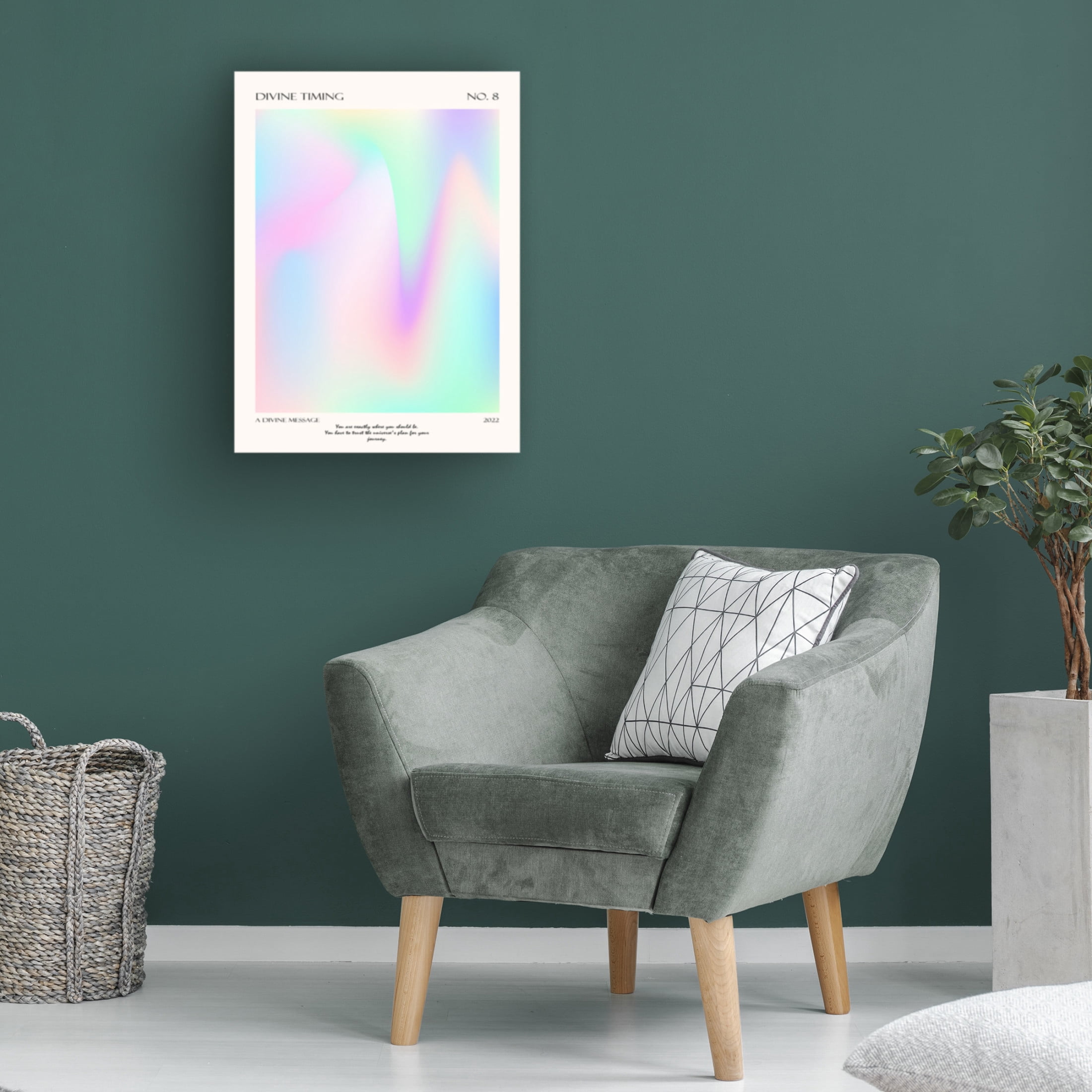 Trademark Fine Art Rikke Londager Boisen Divine Timing Canvas Wall Art
