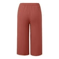 thumbnail image 5 of Women's Pants Casual Pants Red Pants for Women Comfy Pants Women Work High Waist Pants Women Women Fall Pants, 5 of 5