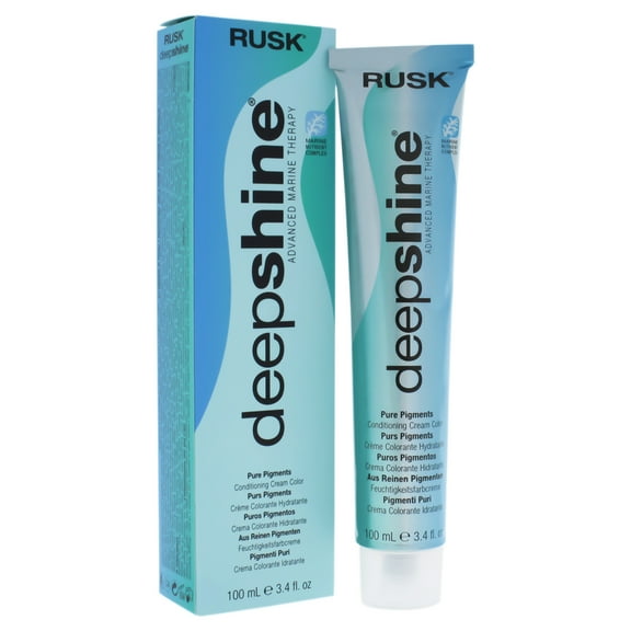 Rusk Deepshine Pure Pigments Conditioning Cream Color - # 6.000 Nc Dark Blonde - 3.4 oz Cream Color