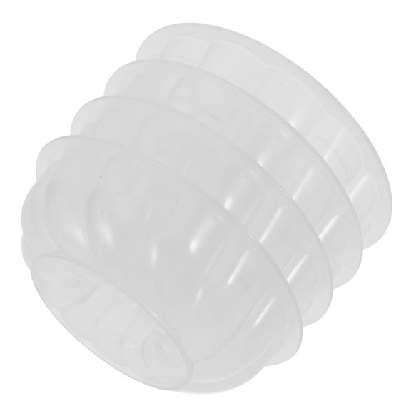 RENACLIPY 4-Piece Transparent Plastic Cake Mold Set for Baking, Compact and Versatile Design, Perfect for Home Use