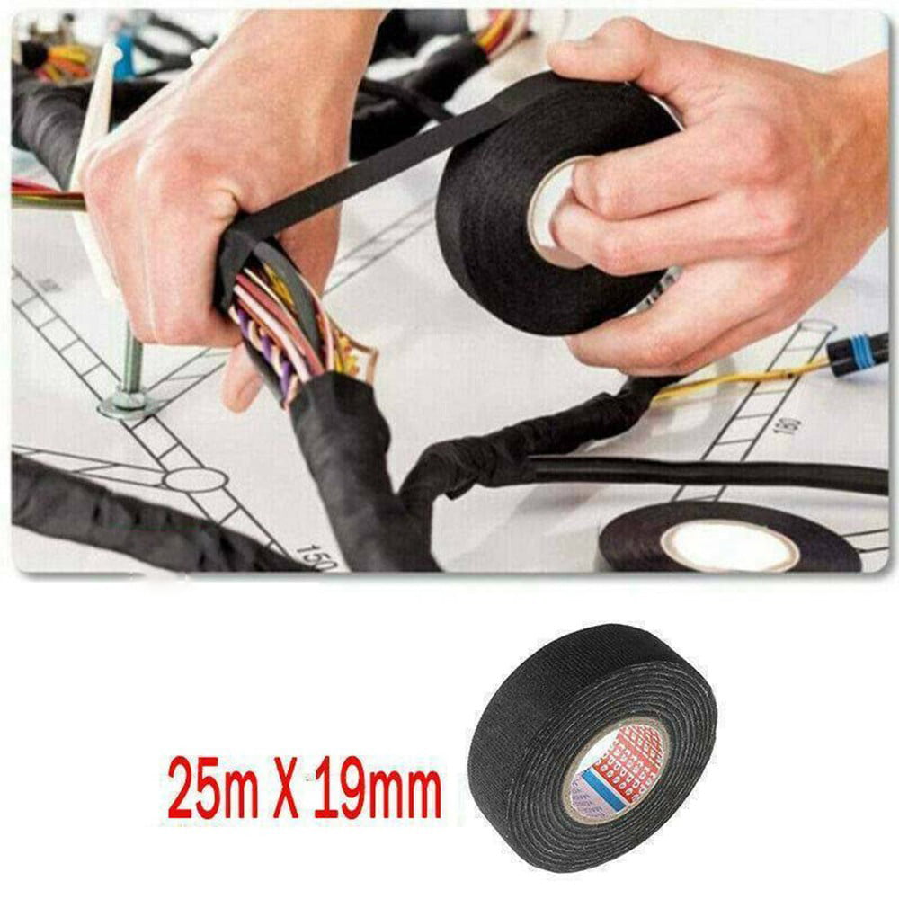 PET Fleece Cable Looms Wiring Harness Tapes Fabric Tape Hot Adhesive Cloth 