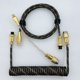 thumbnail image 5 of Cable Del Teclado Cables de aviador enchufables en espiral de Paracord de alambre de resorte en espiral para teclado mecánico Likrtyny Para estrenar, 5 of 9