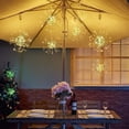 thumbnail image 3 of 1 Pack Firework Lights 180 Leds Copper Wire Starburst String Lights 8 Modes Battery Operated Fairy Lights with Remote,Wedding Christmas Decorative Hanging Lights for Party Patio Garden Warm White, 3 of 7
