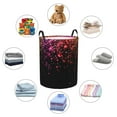 thumbnail image 6 of Kll Colorful Sparkling Waterproof Foldable Laundry Hamper Bucket With Handles For Storage Bin,Kids Room,Home Organizer (Small), 6 of 8