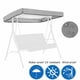 thumbnail image 5 of Cubierta superior del porche, toldo oscilante impermeable para jardín, toldo oscilante impermeable, dosel oscilante para mejorar su experiencia, 5 of 8