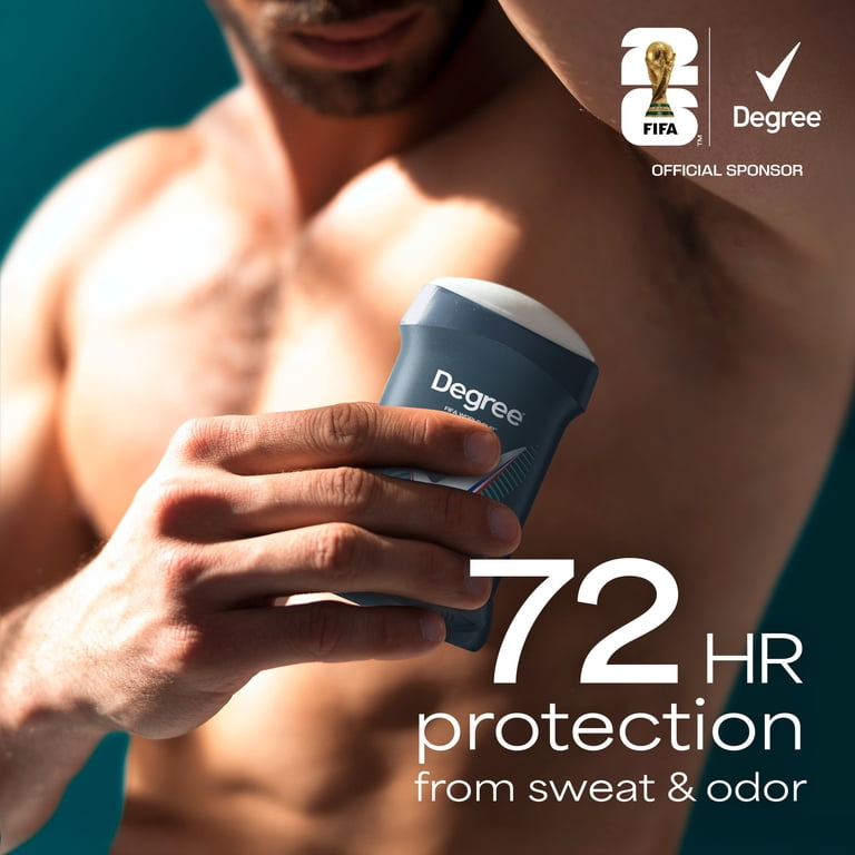 2 pack) Degree Men Antiperspirant Deodorant 72-Hour Sweat and Odor
