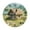 ZZNZ08031031, variant on Zhmjortal House And Flower Pattern Round Wall Clock Silent Non Ticking Battery Operated Clock 10 Inch, Kitchen,Home,Bathroom,Bedroom,Office or School