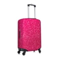 thumbnail image 3 of Daiia Rose Red Glitter Luggage Cover, Thickened Washable Travel Luggage Covers, Elastic Unique Baggage Covers for 18-20 inch Luggage-Small, 3 of 9
