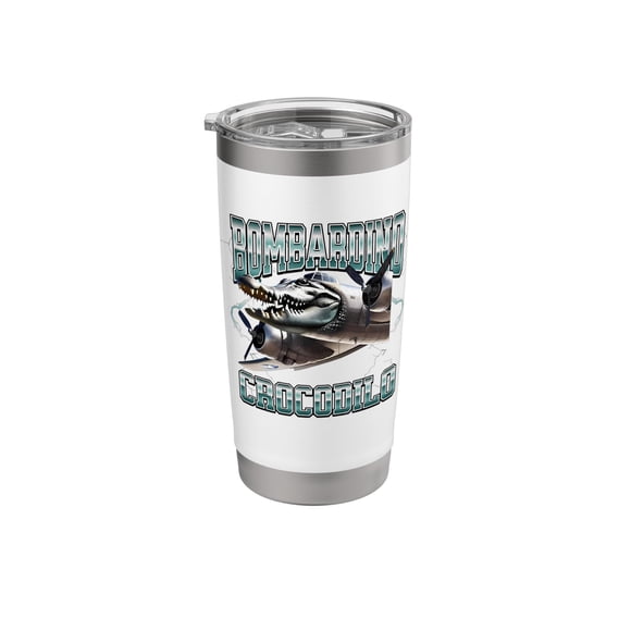 Vaso aislante Bombardino Crocodilo Bootleg Brainrot