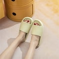 thumbnail image 5 of Puntoco Sandals for Women Clearanc Woman Massage Shower Bathroom Open Toe Super Thick Sole Sandalssuper Soft Home Mint Green 36, 5 of 5